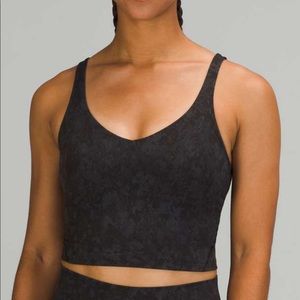 Lululemon Align Cropped Tank Top
Hideaway Camo Deep Coal Multi Size 10